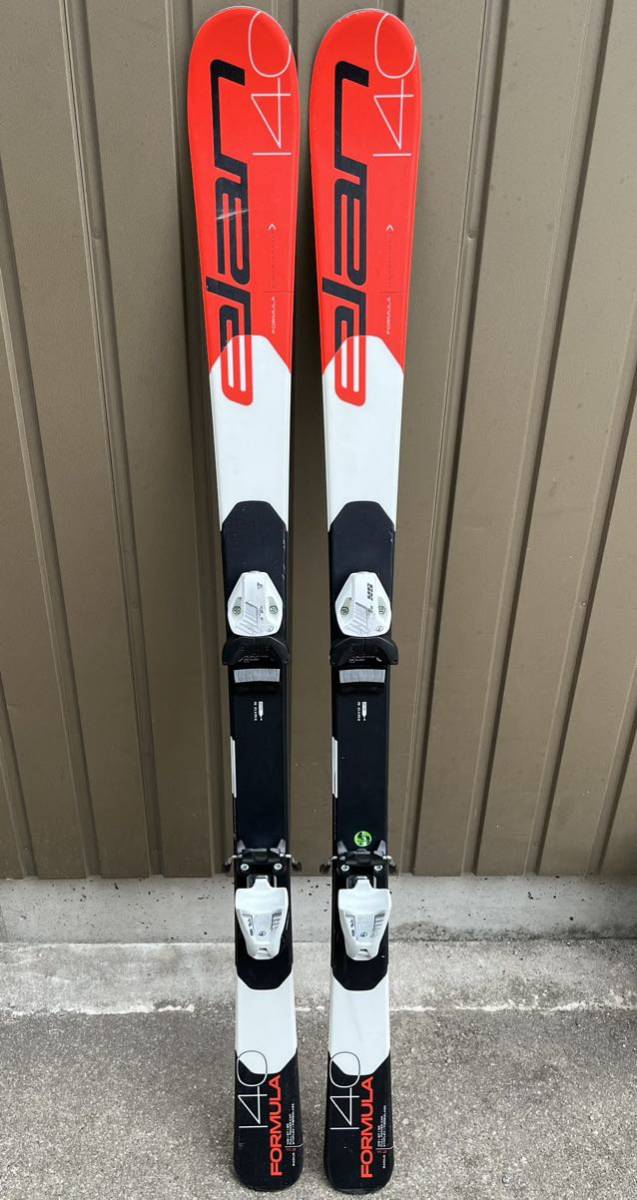 美品】ELAN(エラン) FORMULA スキー板 140cm キッズ、ジュニア用  