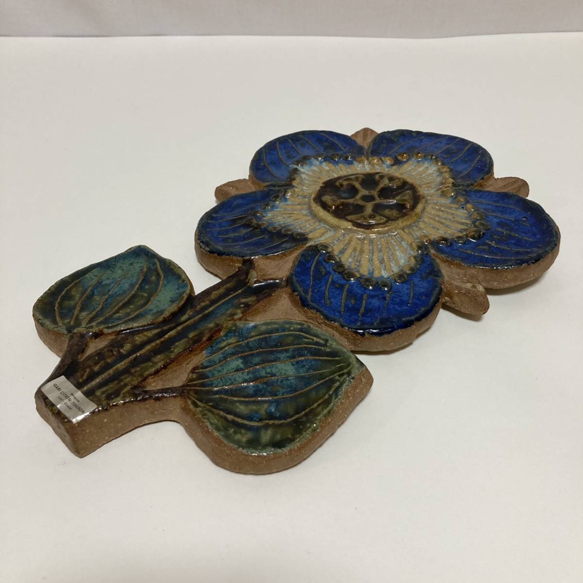 Gabi Citron ガビ作 陶板 花