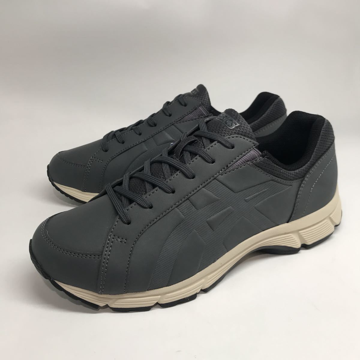 即決!未使用! ASICS GEL-FUNWALKER 26.5cm グレー系 1291A008 / アシックス ゲルファンウォーカー ウォーキング