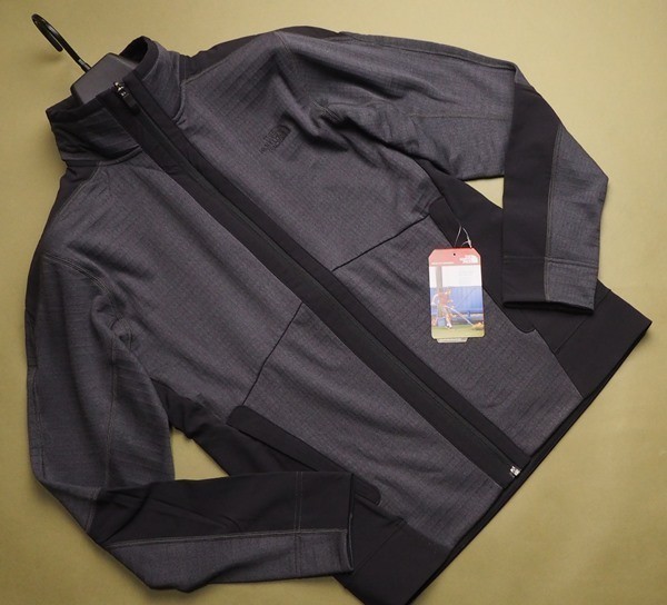 【爆買い，新品】 正規 ノースフェイス USA企画 AMPERE GRID フルジップ フリース ジャケット メンズUS:S JPN:Mグレー/ブラック 直営店購入(フリース)｜売買されたオークション情報、yahooの商品情報をアーカイブ公開 男性用