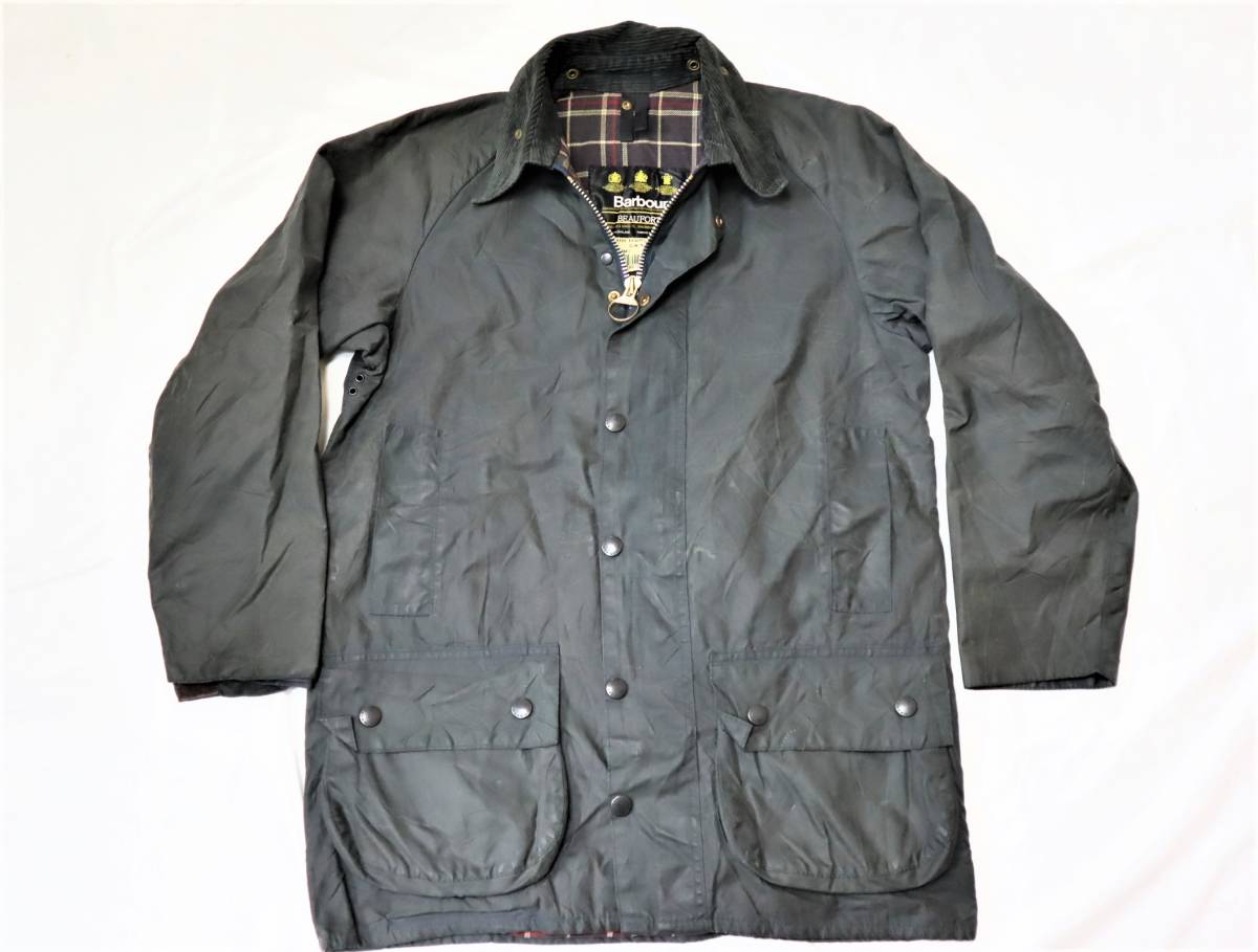 希少!旧裏地 95年製 バブアー 英国製 barbour ビューフォート BEAUFOUT 