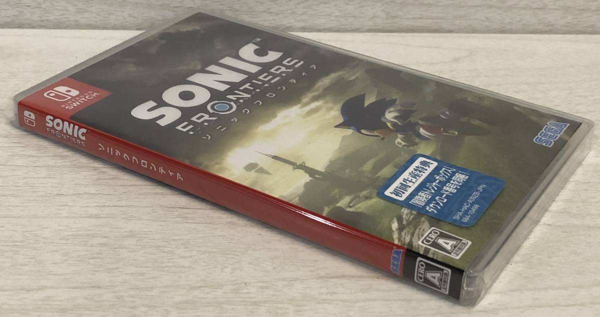 1円スタート! 未開封 未使用 スイッチ ソニックフロンティア 1円スタート! 未開封 未使用 スイッチ ソニックフロンティア