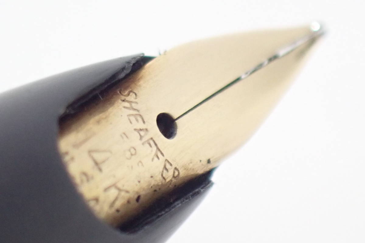 23805 SHEAFFER シェーファー 万年筆 ペン先 14K 585 14金 K14 網目