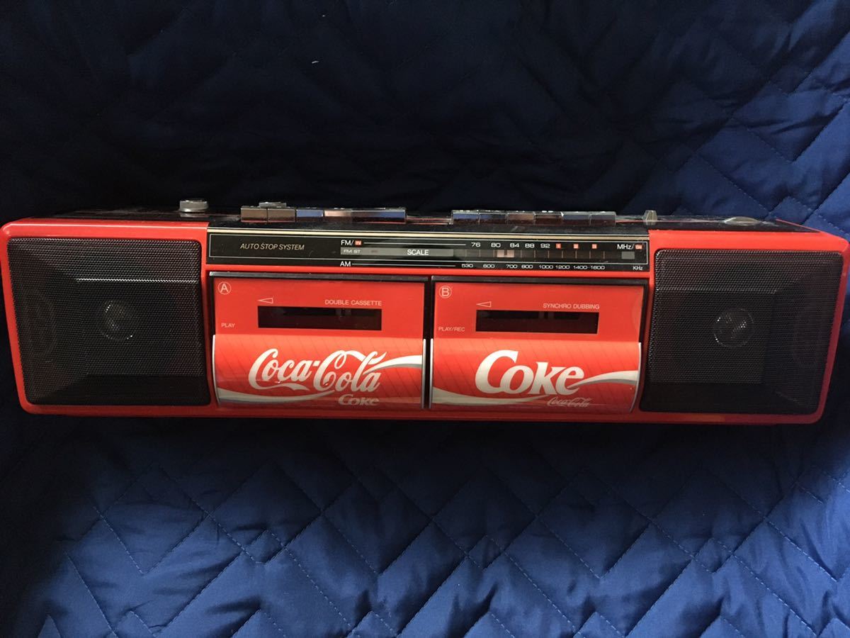 コカ・コーラ社 非売品 CDラジカセ コカ・コーラ社 非売品 CDラジカセ