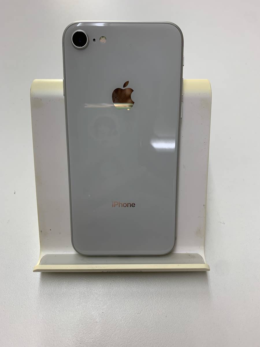 64GB iPhone8 au 中古&frasl;ジャンクau MQ782J SIMロックなしMQ782J⁄A 【極美品】iPhone8 64GB au　判定○ SIMロック解除済み バッテリー最大容量96％【1円スタート】