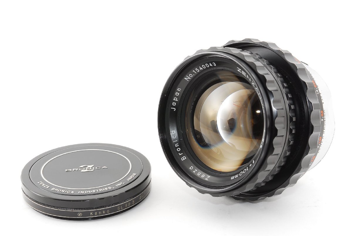 100mm Bronica ブロニカ ZENZANON S2 Zenza F2.8 BRONICA Zenzanon GS 