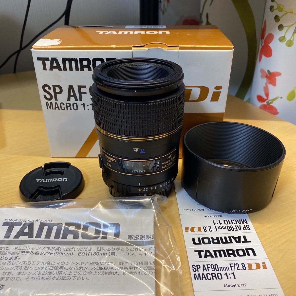 大人気，限定セール TAMRON SP AF 90mm F2.8 Di MACRO Nikon 272EN(ニコン)｜売買されたオークション情報、yahooの商品情報をアーカイブ公開 - オークファン ニコン