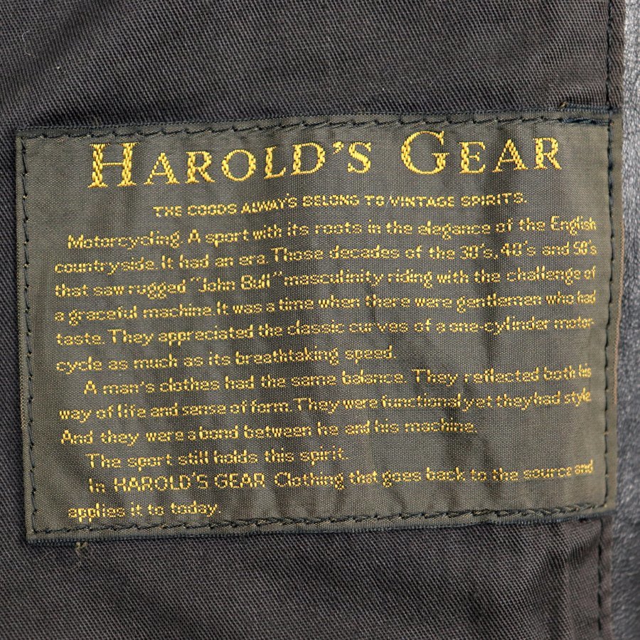 相場価格￥72,450- 美品 日本製 HAROLD'S GEAR ハロルズギア 馬革