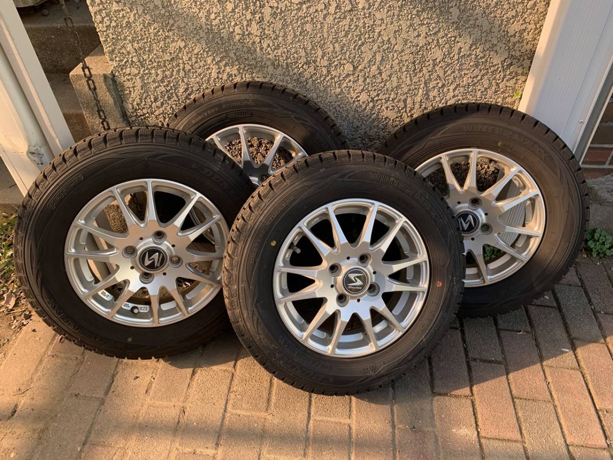 豊富な，100%新品 スタッドレスセット 145/80R13 13x4.0B+43 スズキ アルト等(スタッドレスタイヤ)｜売買されたオークション情報、yahooの商品情報をアーカイブ公開 - オークファン 4穴
