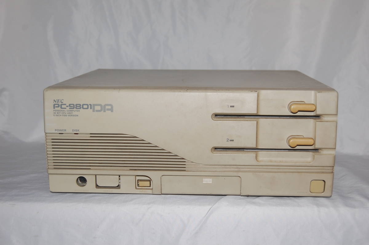 PC NEC 9801 DA ジャンク NEC ジャンク Yahoo!オークション □NEC純正