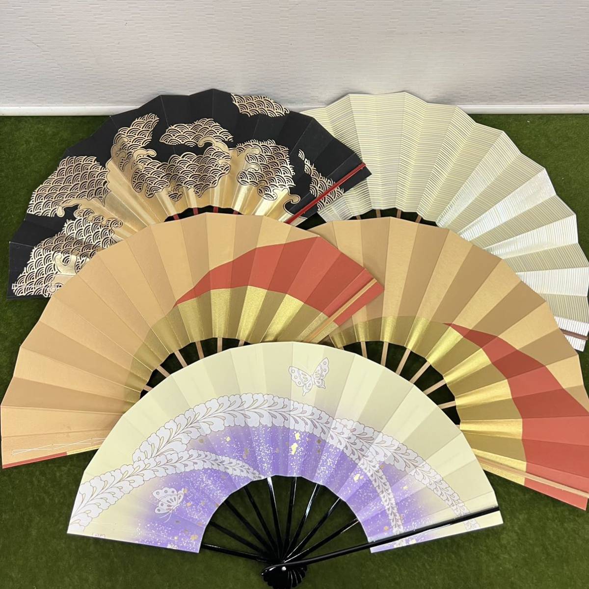 現状渡し/京扇子司 京扇堂/舞扇 京扇子 日本舞踊 扇子 せんす/36本 