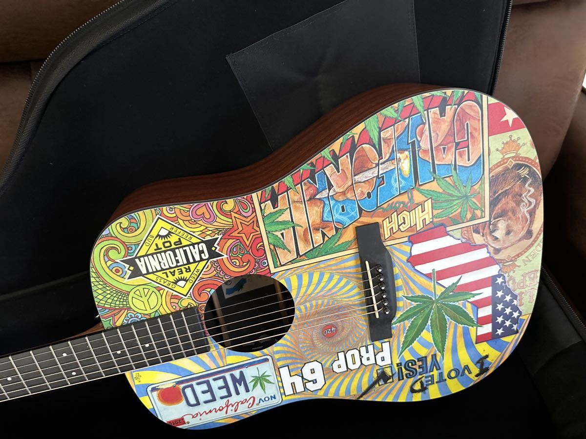Martin DX420 限定品 エレアコ 美品 マーチン ギター アコギ ケース付 