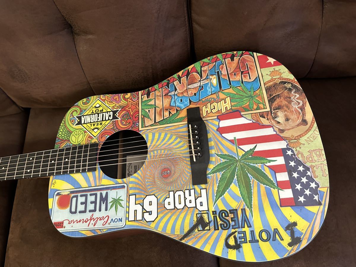 Martin DX420 限定品 エレアコ 美品 マーチン ギター アコギ ケース付 