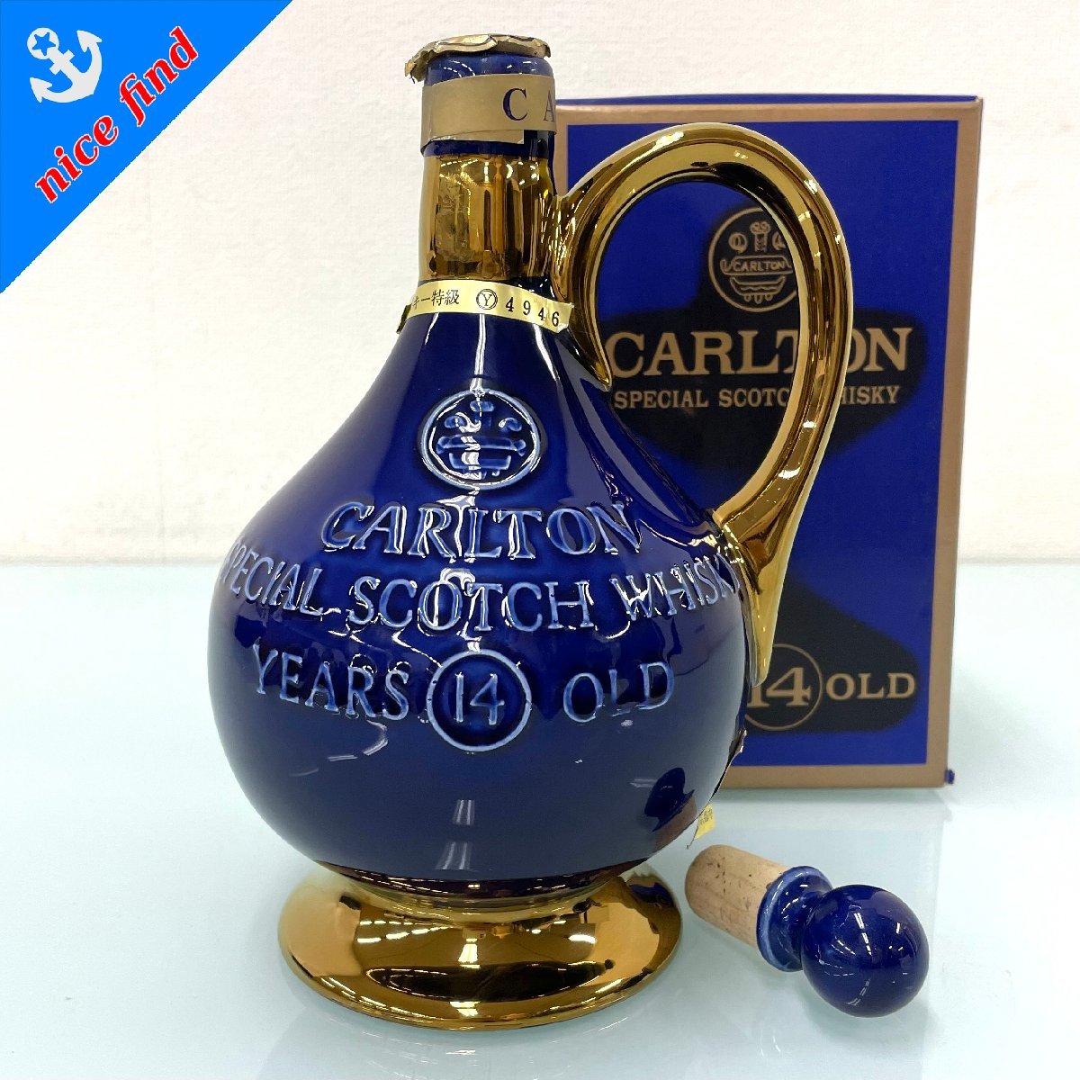 14年 CARLTON カールトン 古酒 スペシャル 未開栓 ウイスキー 陶器