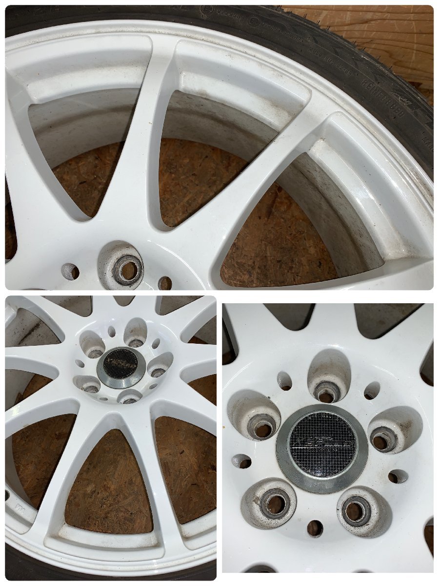 クロススピード 18インチ CROSS x ホットスタッフ 5穴 PCD114.3 +38