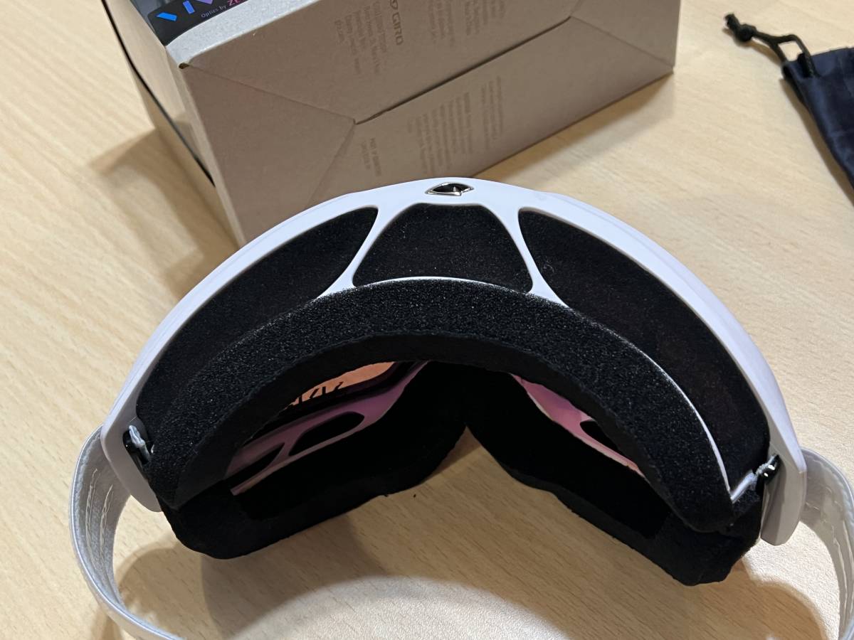 GIROゴーグル INDEX OTG AF ホワイトフレーム,ピンクミラーレンズ