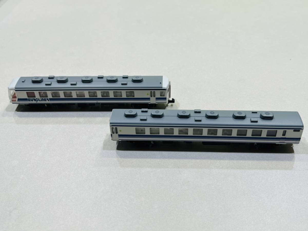H2893 1円～ TOMIX 92029 国鉄 12-700系 ユーロライナー 基本 4両 N