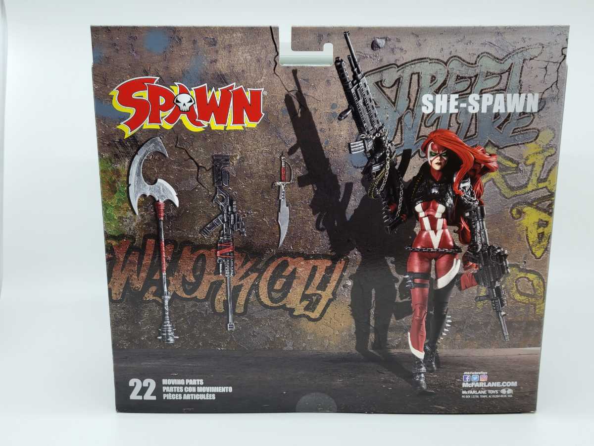 スポーン SPAWN シー・スポーン 7インチ DX アクションフィギュア