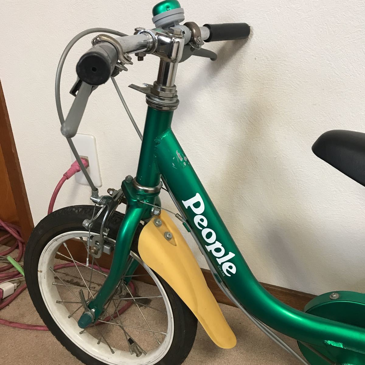 People ピープル 子供用自転車14インチ 補助輪等付属品なし 中古品 