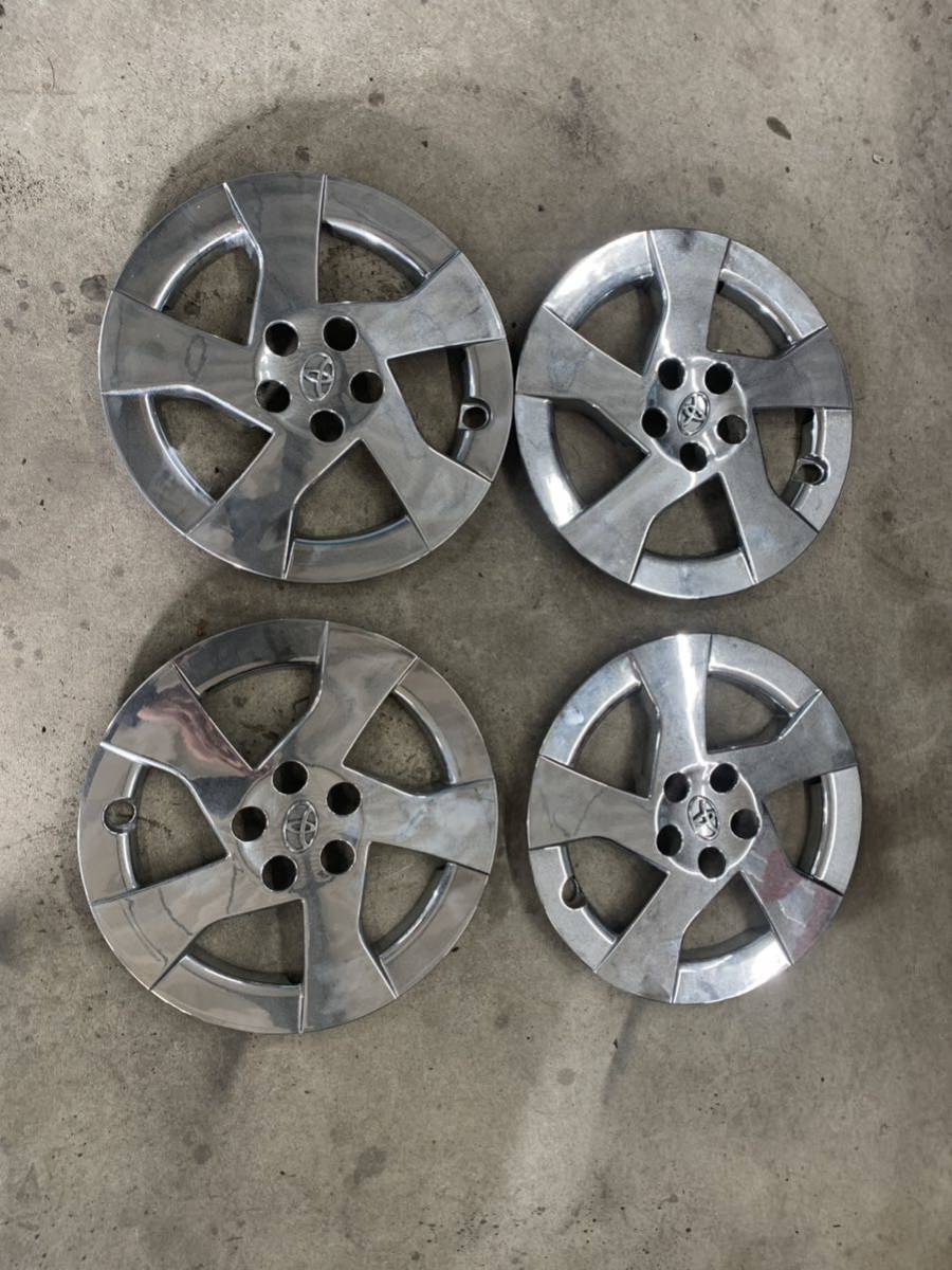 ホイールキャップ 北米 30プリウス 後期 トヨタ USDM US クローム 