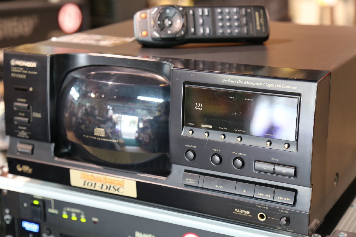 パイオニア Pioneer CDチェンジャー PD-F100 希少・外観美品 100枚 PD