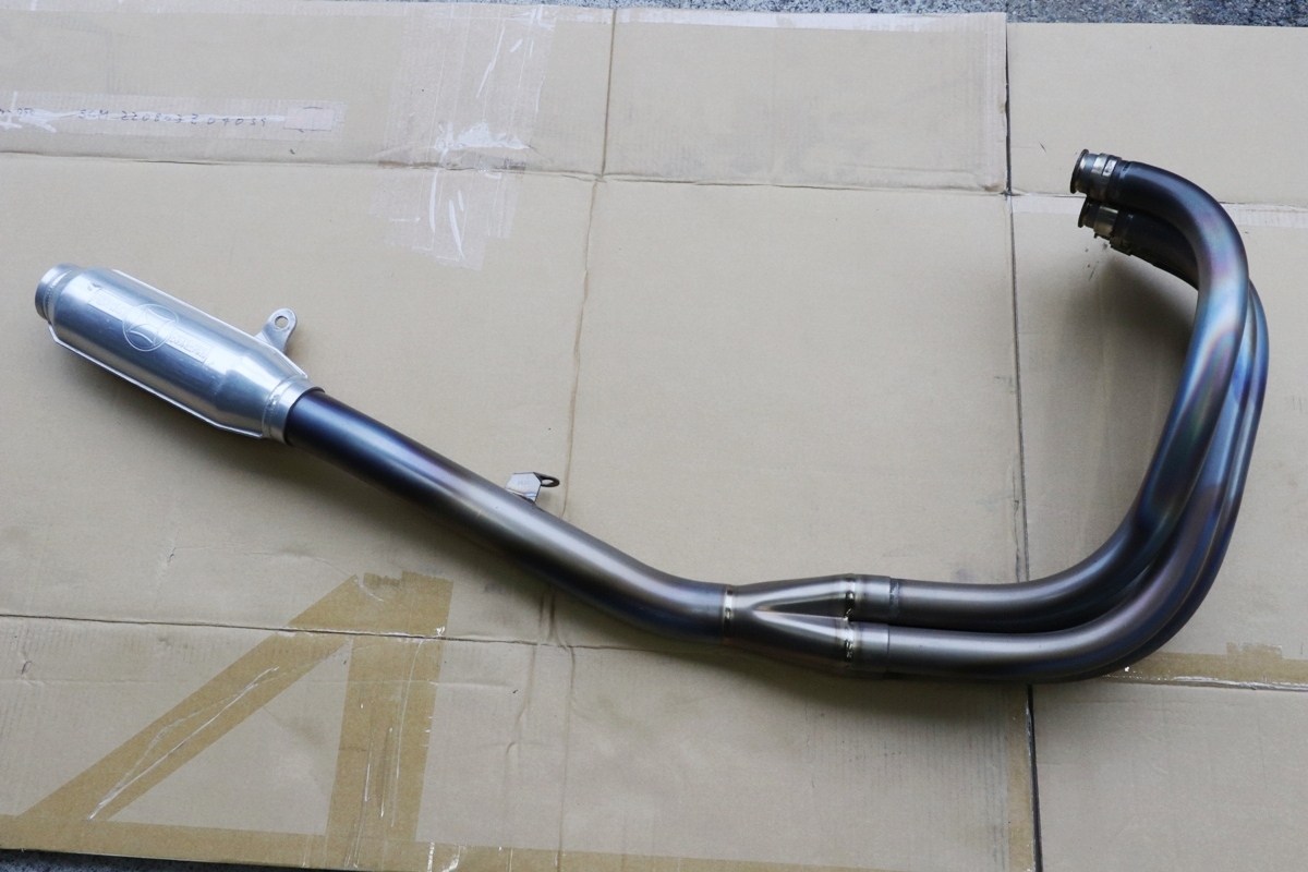 ゼファー750 モリワキ チタンマフラー モナカ 廃盤品 1円～ ゼファー