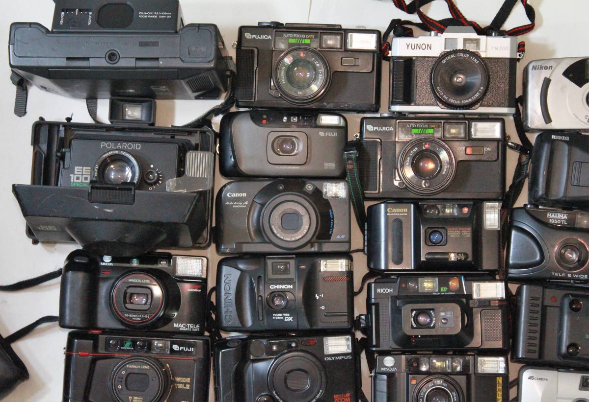 ☆コンパクトカメラ☆CANON OLYMPUS NIKON PENTAX MINOLTA ジャンク