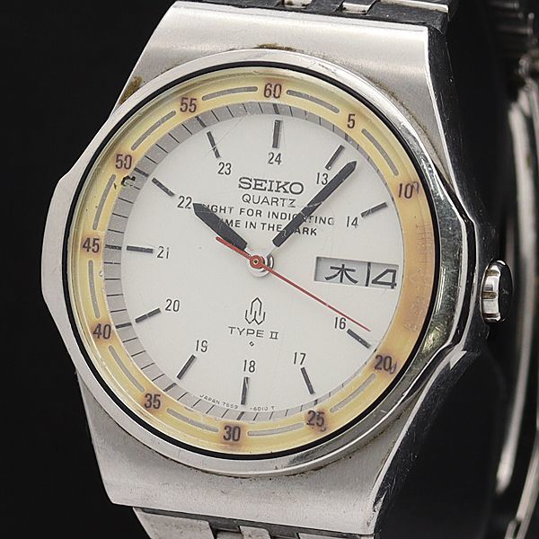 SEIKO セイコー 7559-6010 タイプ2 TYPEⅡ - QUARTZ Yahoo 