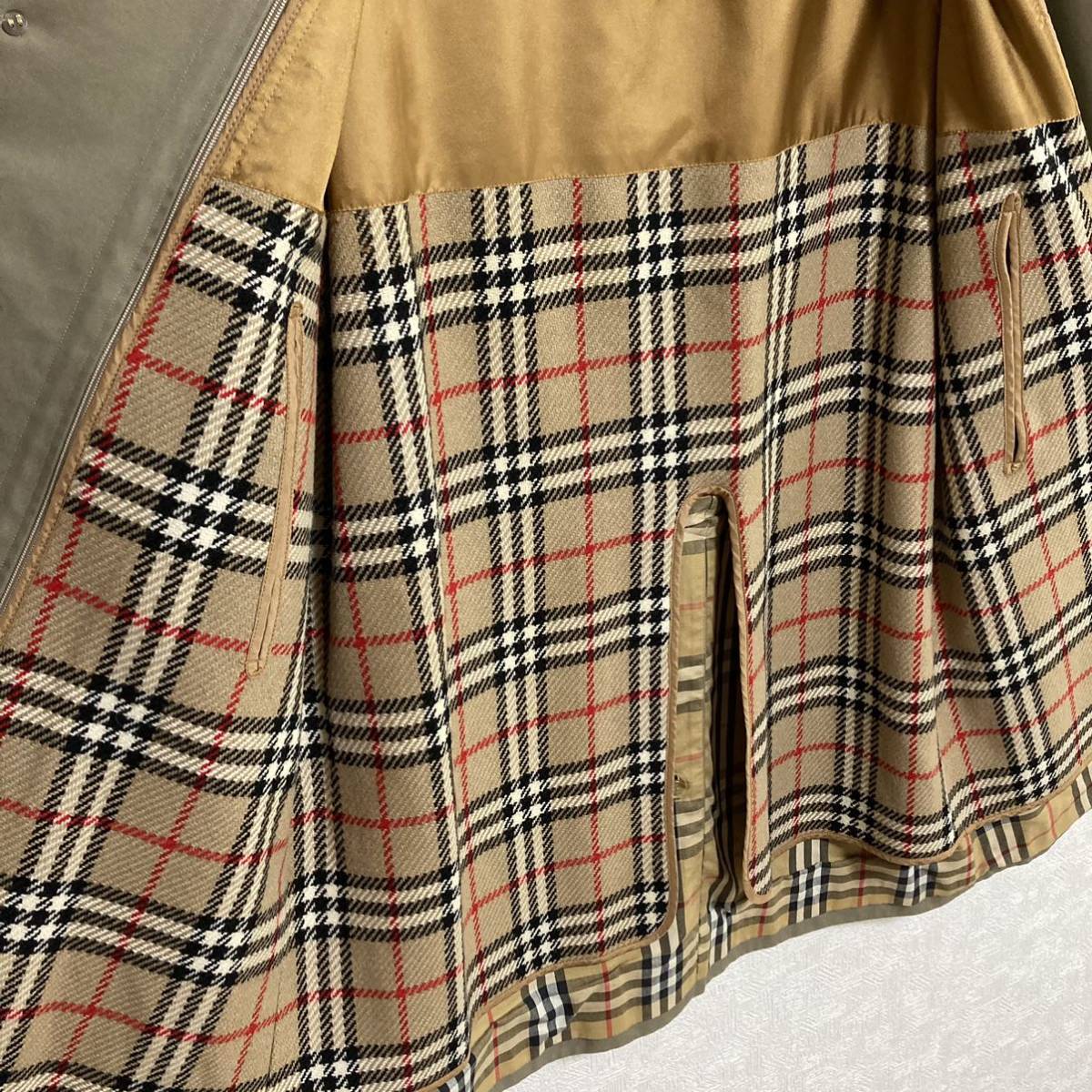 極美品】1スタ バーバリー ステンカラーコート BURBERRY ライナー ノバ