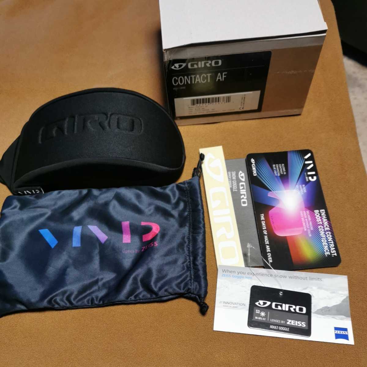 GIRO:CONTACT/コンタクト 高視認VIVIDレンズ2枚 vivid giro contactの
