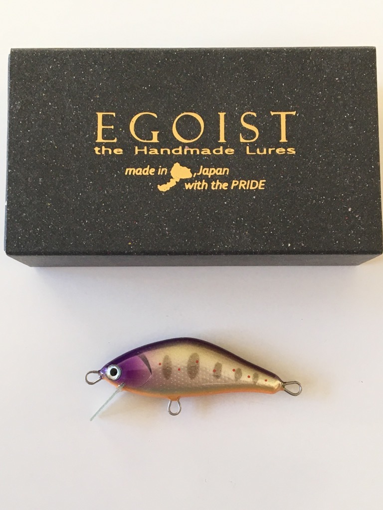 エゴイスト【EGOIST】　リーフＦ４５　シンキングモデル ハンドメイドミノー　パールアマゴ　約4.1ｇ　新品未使用
