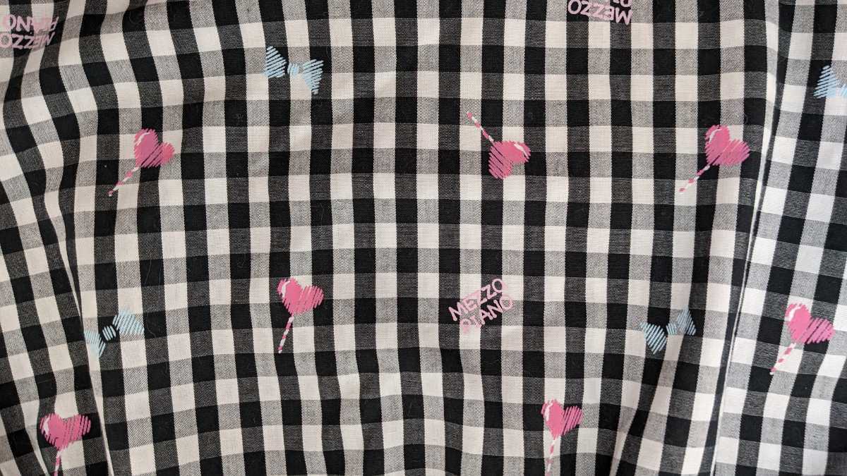 美品 メゾピアノ ワンピース 130 オフショルダー ギンガム 美品 メゾピアノ ワンピース 130 オフショルダー ギンガム