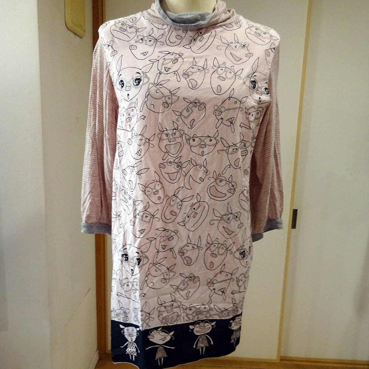 アルベロベロ　オレボレブラ　OLLEBOREBLA ALBEROBELLO　ハイネック　ピンク