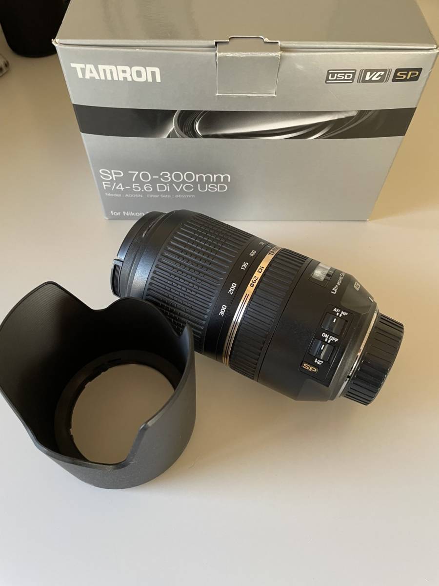 割引卸し売り タムロン SP 70-300mm F/4-5.6 Di VC ニコン用 ジャンク品