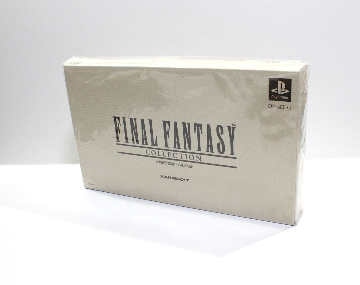 希少 ファイナルファンタジー コレクション アニバーサリーパッケージ　PS ソフト FF4～FF6 プレステ 未開封保管品 ya0013 ファイナルファンタジー コレクション PS FF-TCG : アニバーサリーパッケージ