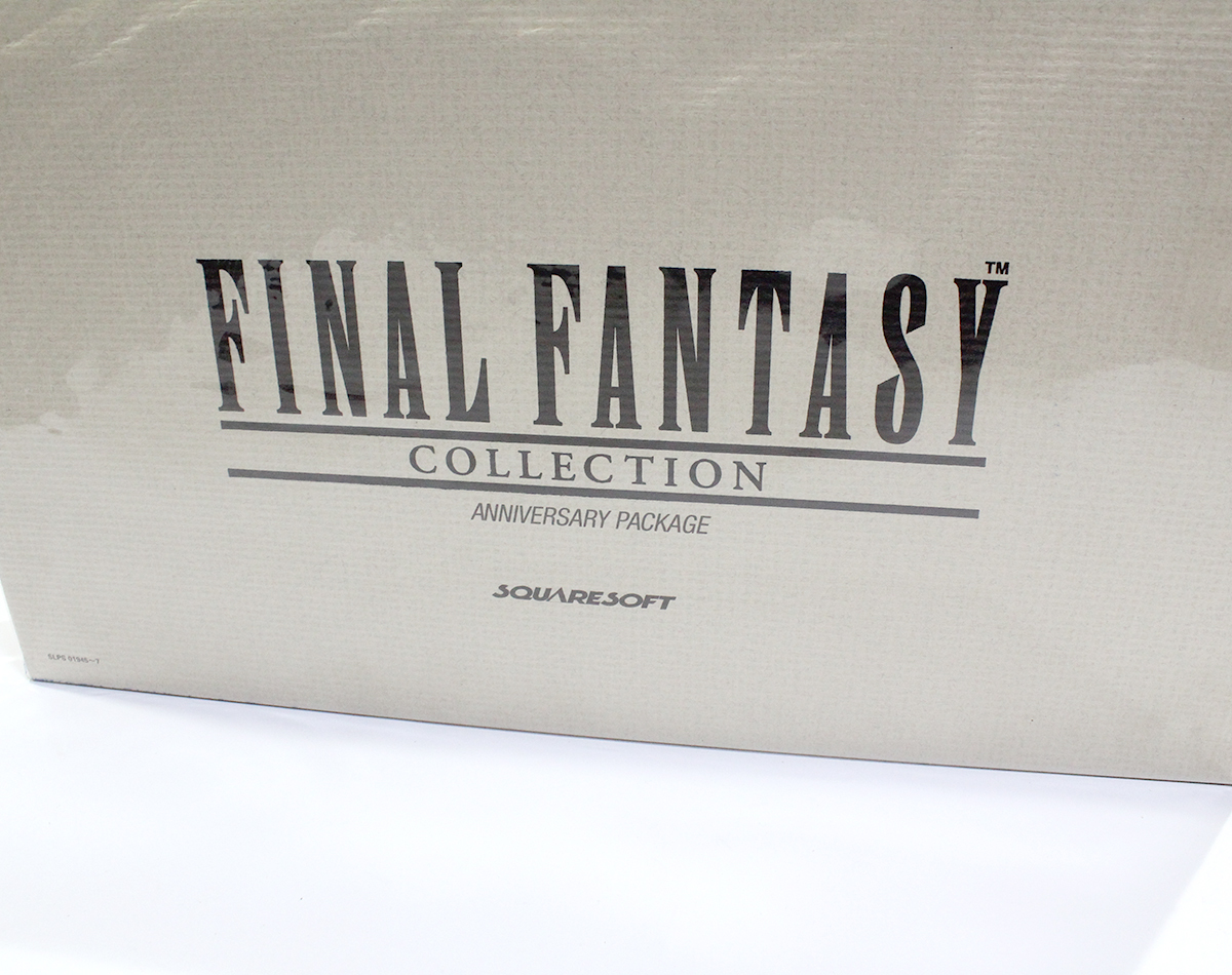 希少 ファイナルファンタジー コレクション アニバーサリーパッケージ　PS ソフト FF4～FF6 プレステ 未開封保管品 ya0013 ファイナルファンタジー コレクション PS FF-TCG : アニバーサリーパッケージ