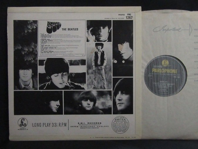 Soul UK Beatles The Rubber BEATLES☆Rubber Y⁄B mo Parlophone 公式