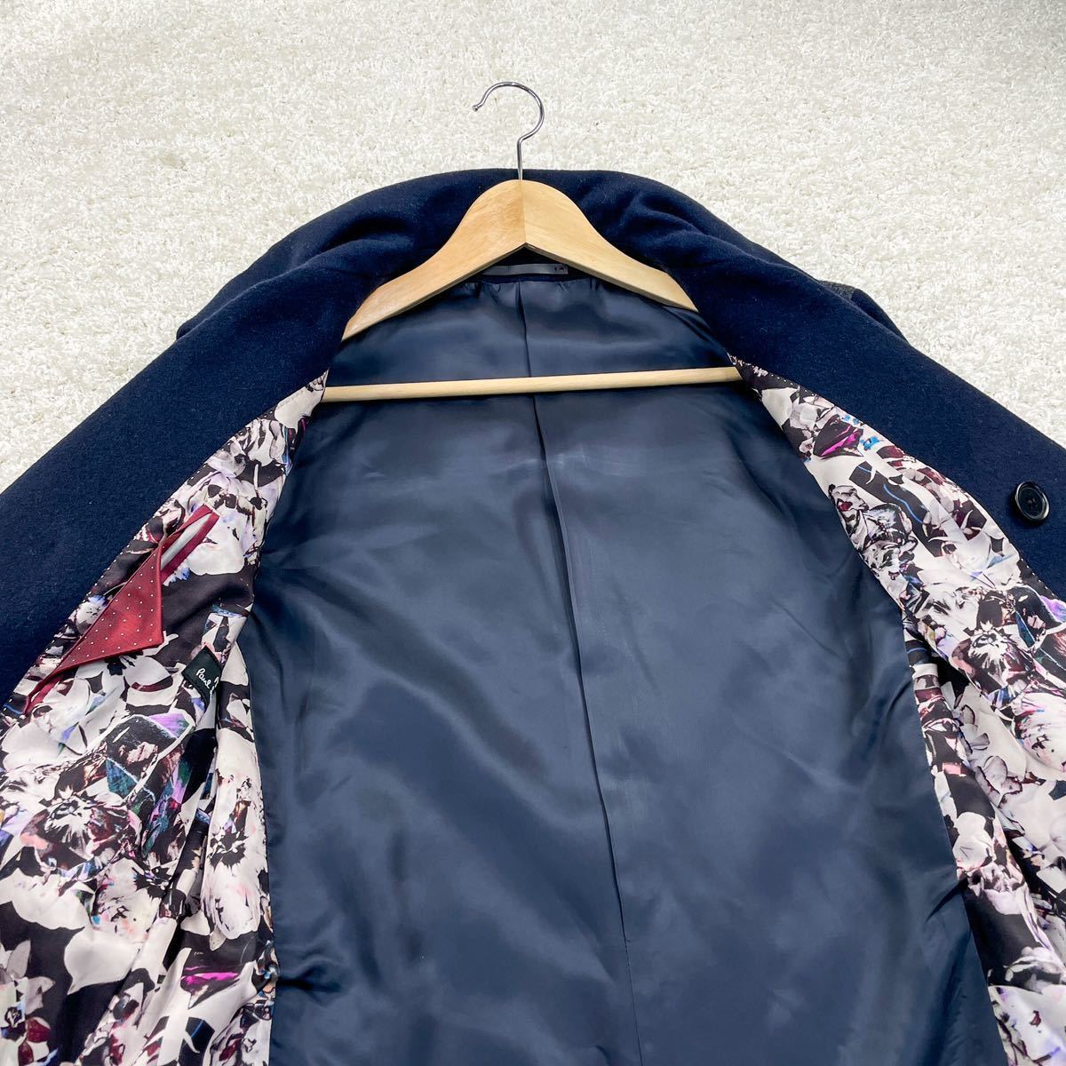 Paul Smith【花柄の魅力 カシミヤ の高級感 人気サイズL】ポールスミス 