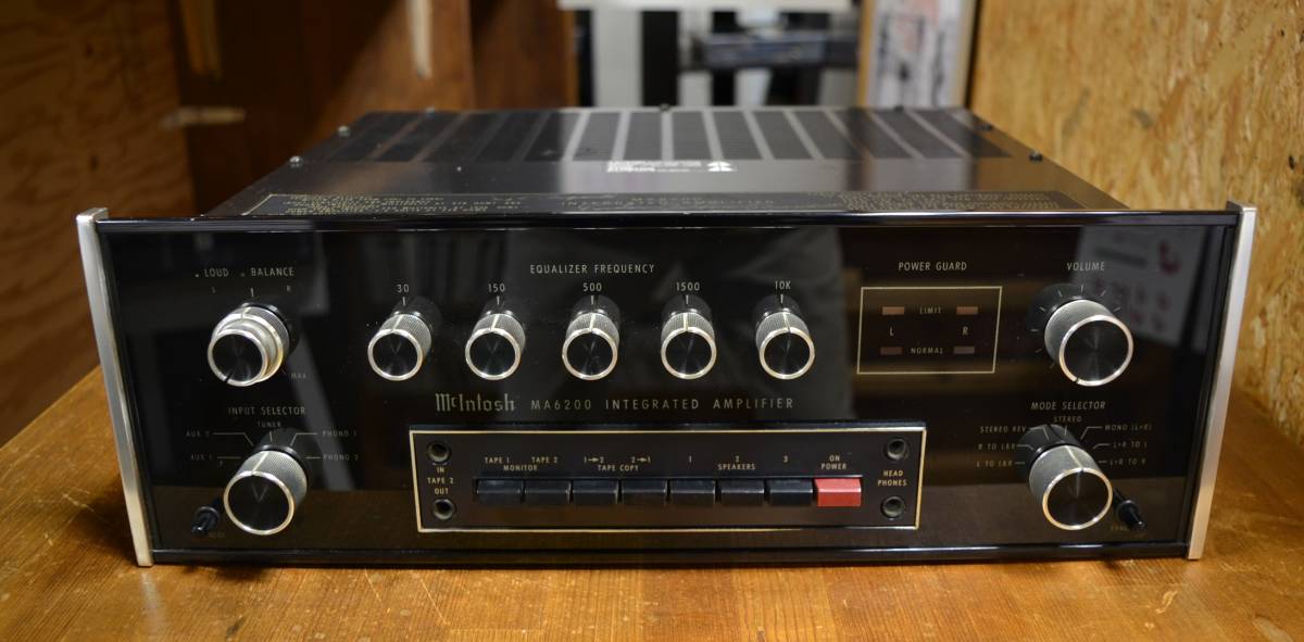 中古品 McIntosh マッキントッシュ プリメインアンプ MA6200 McIntosh 