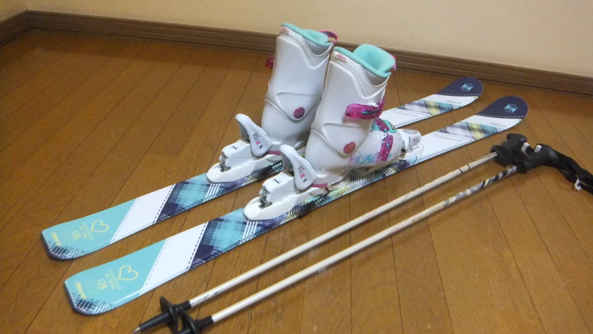 ◎即決/送料無料◎Jr用＊Hart/128cm◎ブーツ/22cm◎カーボンストック付◎WAX済