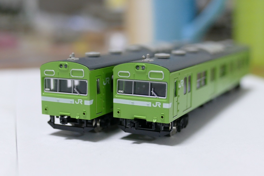 クハ103‐229+230 奈良電車区 103系 GREENMAX グリーンマックス ライトなし 大和路線 201系 1211