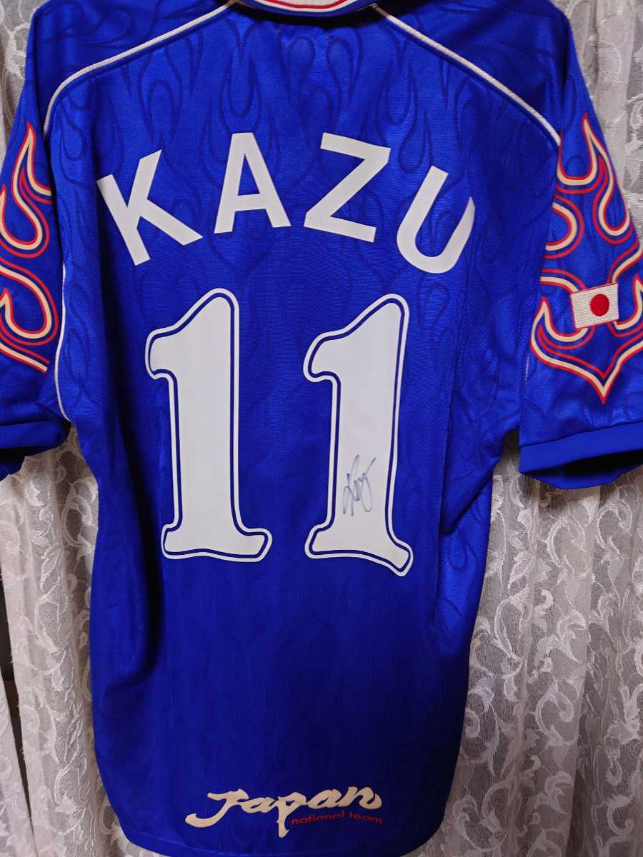 1998年 W杯 フランス 日本代表 炎 ユニフォーム ホーム ジョホールバル