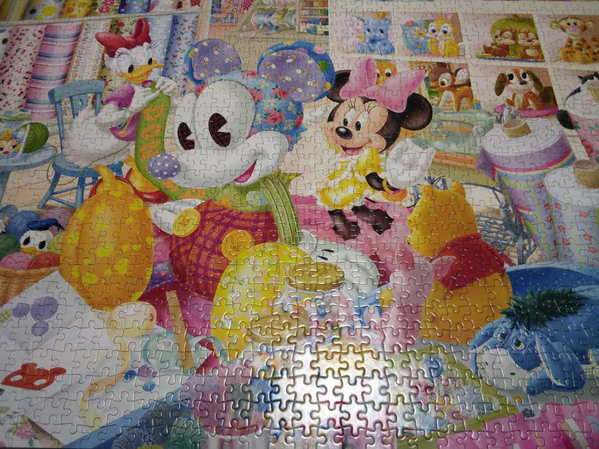 廃盤 Disney ディズニー ミッキーに愛をこめて・・・ ジグソーパズル 