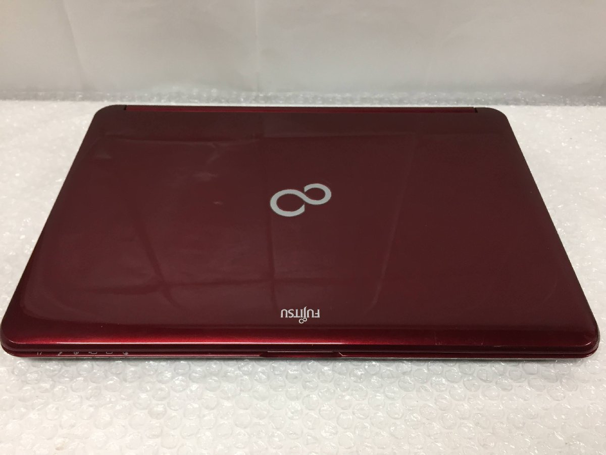 k155*80 【ジャンク】 FUJITSU 富士通 LIFEBOOK AH AH56/H FMVA56HR ガーネットレッド