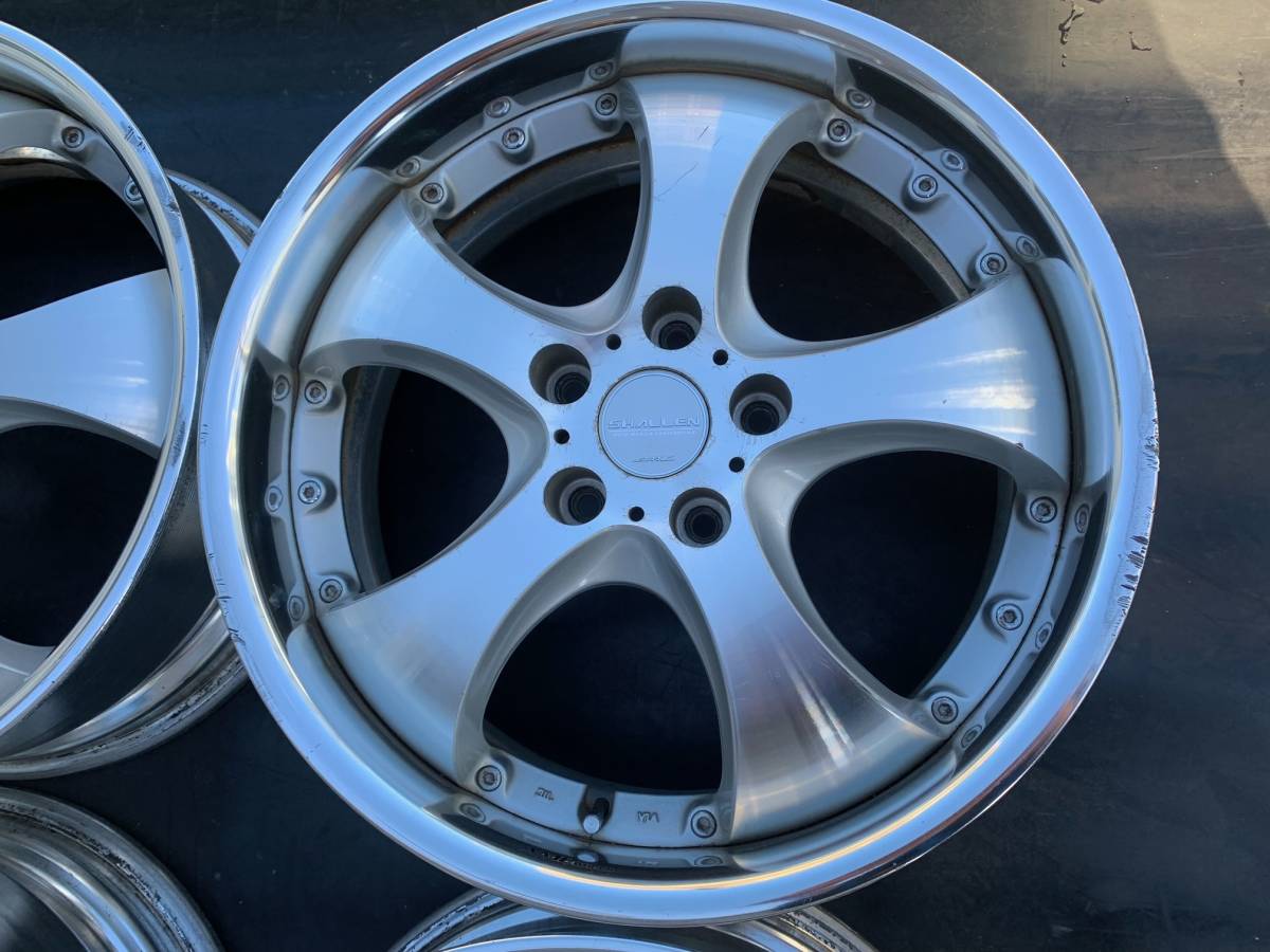 AME SHALLEN（シャレン） CX 共豊 18インチ 中古4枚セット(5穴