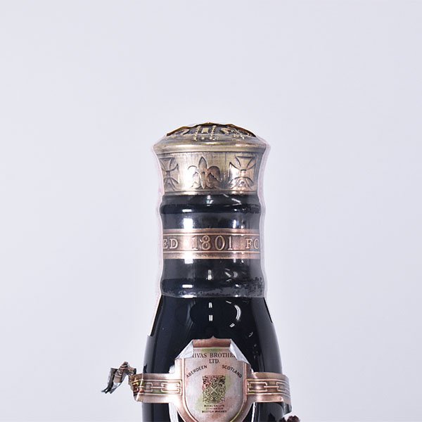 古酒☆ロイヤル サルート 21年 青 陶器ボトル ＊巾着袋付 ※ 700ml/