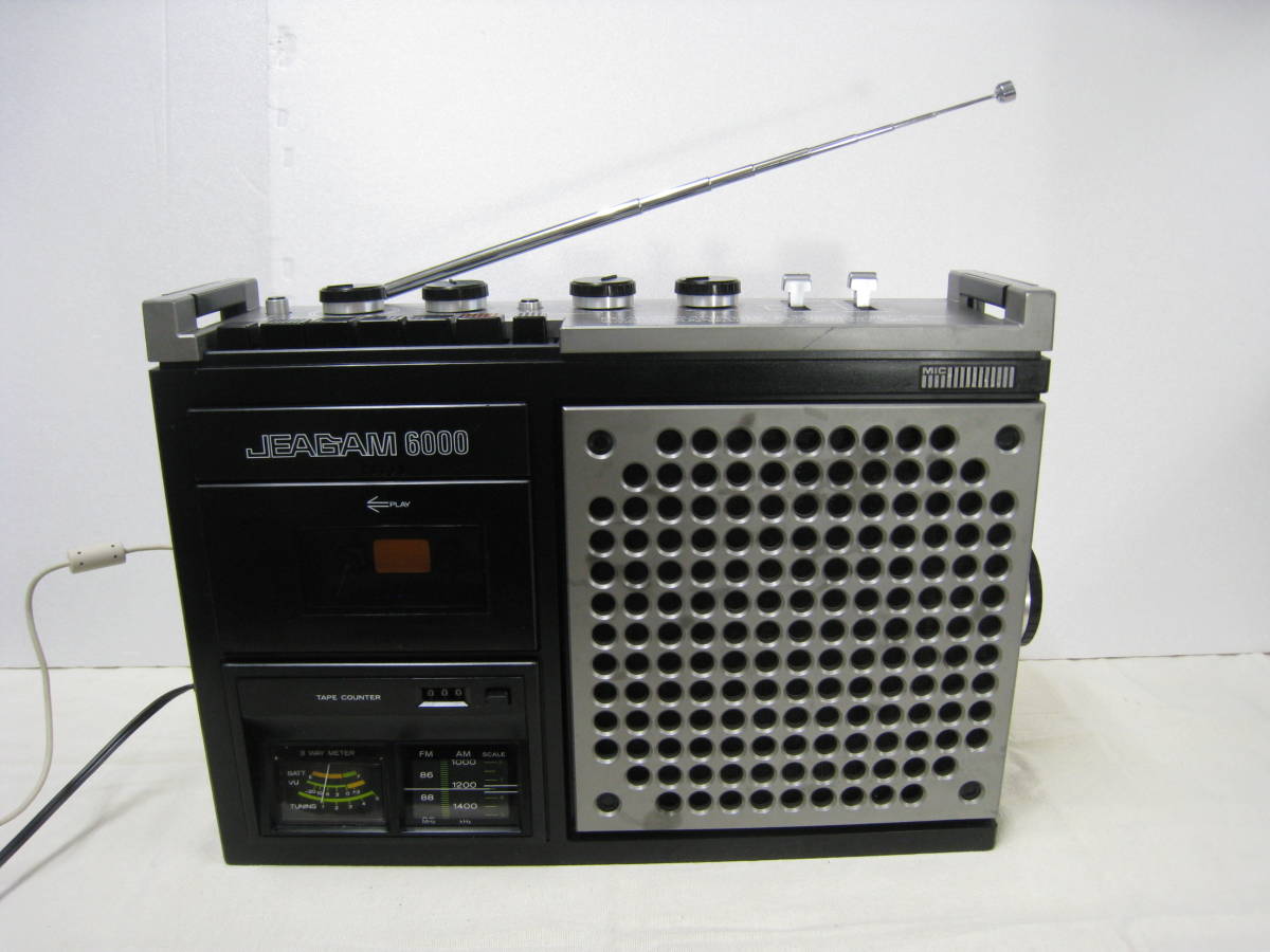 三菱 ラジカセ JEAGAM 6000 JEAGAM 三菱電機 昭和レトロ - MITSUBISHI