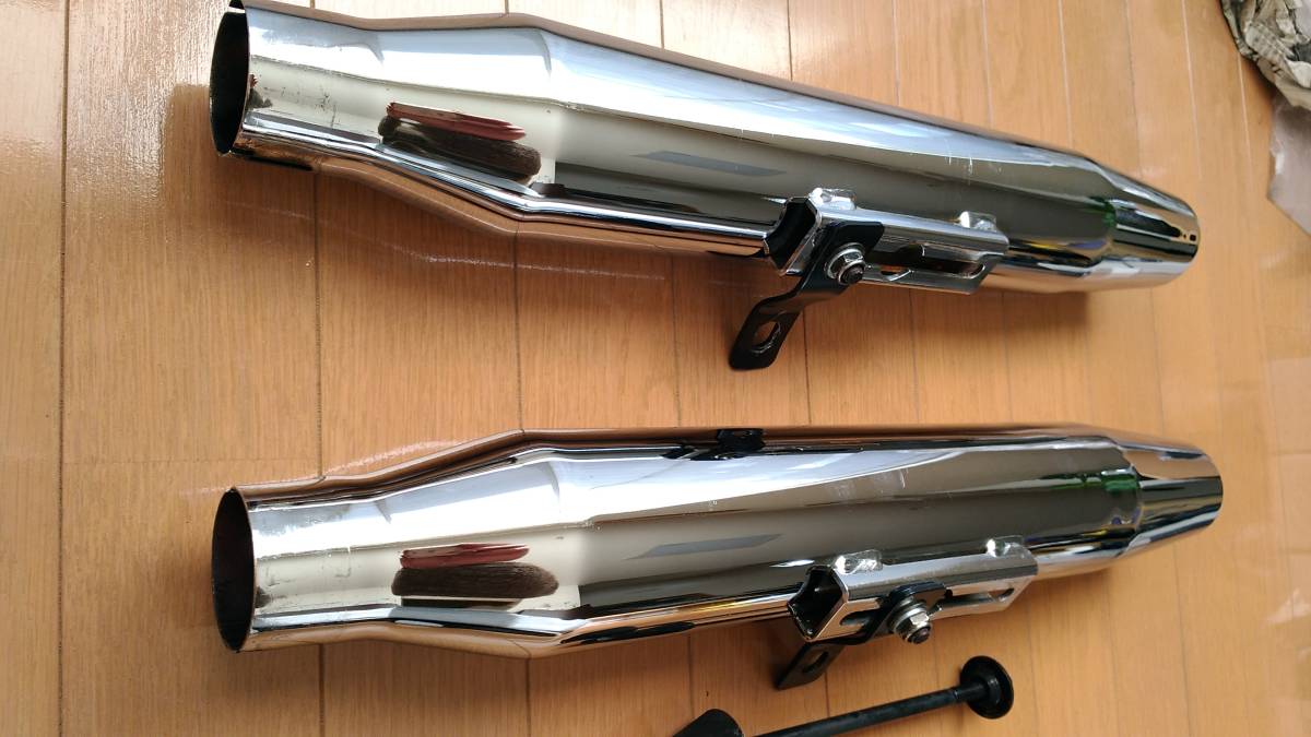 エボソフテイルに使用○クロームワークス／3インチ／ダイナ用