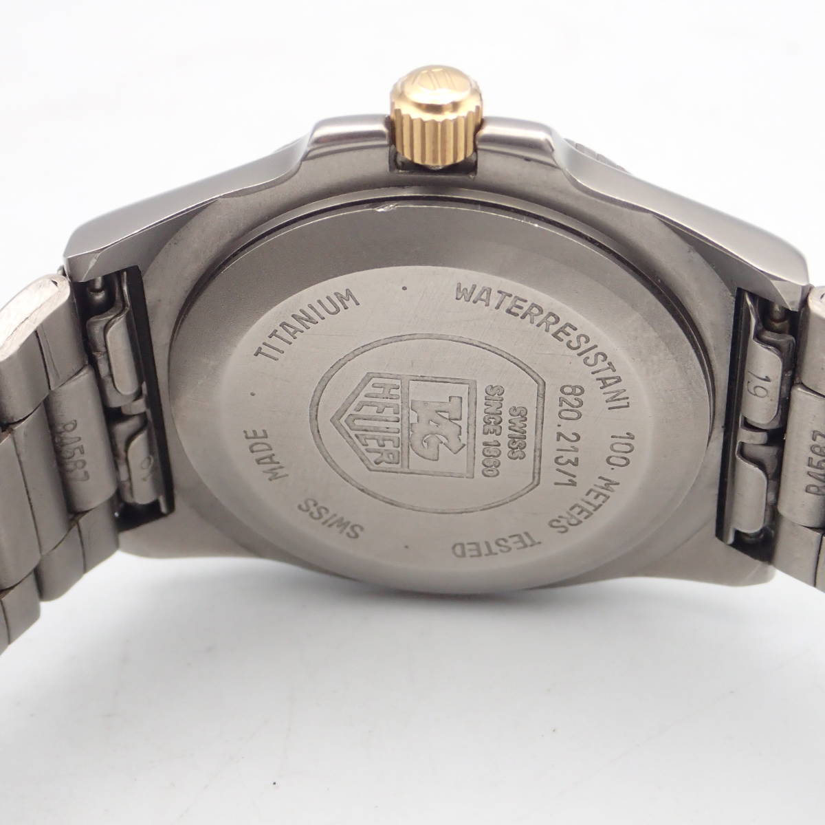い12029/TAG HEUER タグホイヤー/プロフェッショナル/チタニウム 