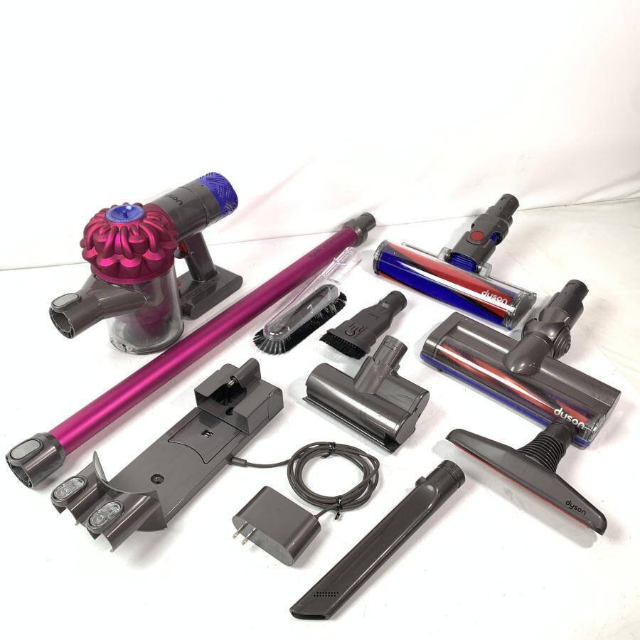 送料無料，お買い得 dyson SV07 コードレスクリーナー 隙間ノズル ハード ソフトブラシ 布団ツール 小型回転ブラシ 充電台兼用ACアダプター等付き 現状品(ダイソン)｜売買されたオークション情報、yahooの商品情報 ダイソン